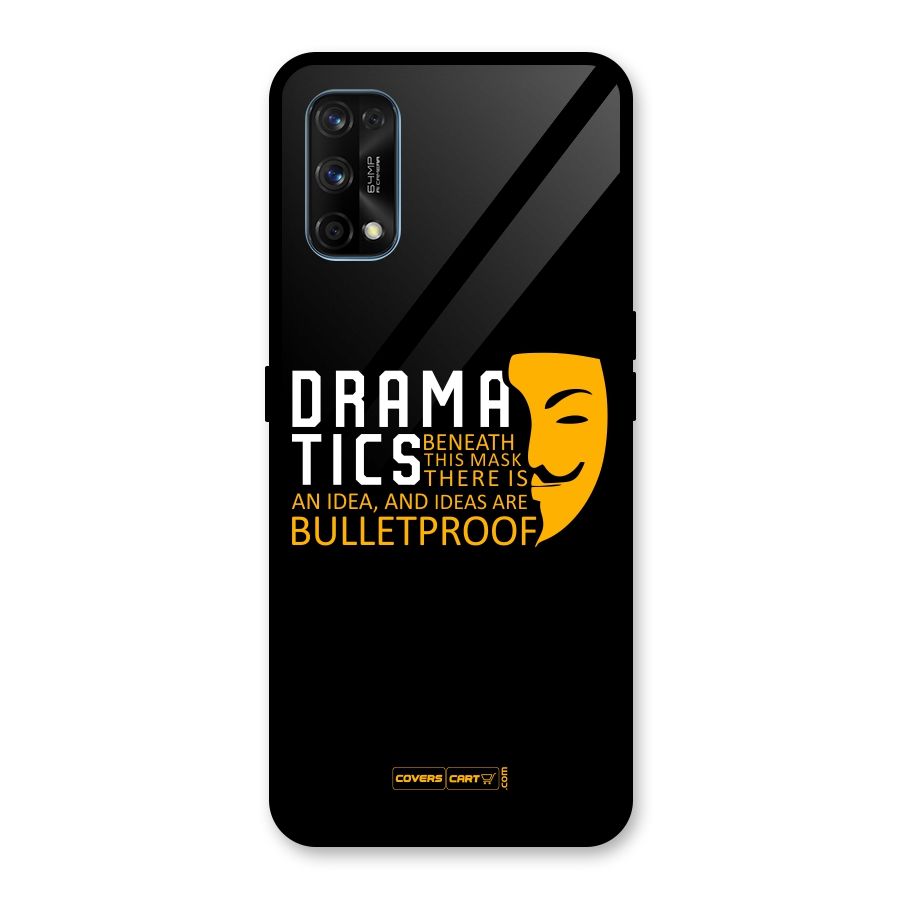 Dramatics Glass Back Case for Realme 7 Pro