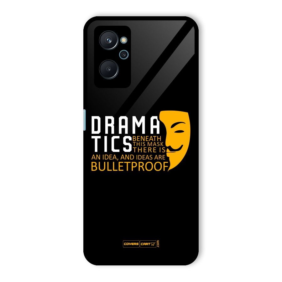 Dramatics Glass Back Case for Realme 9i