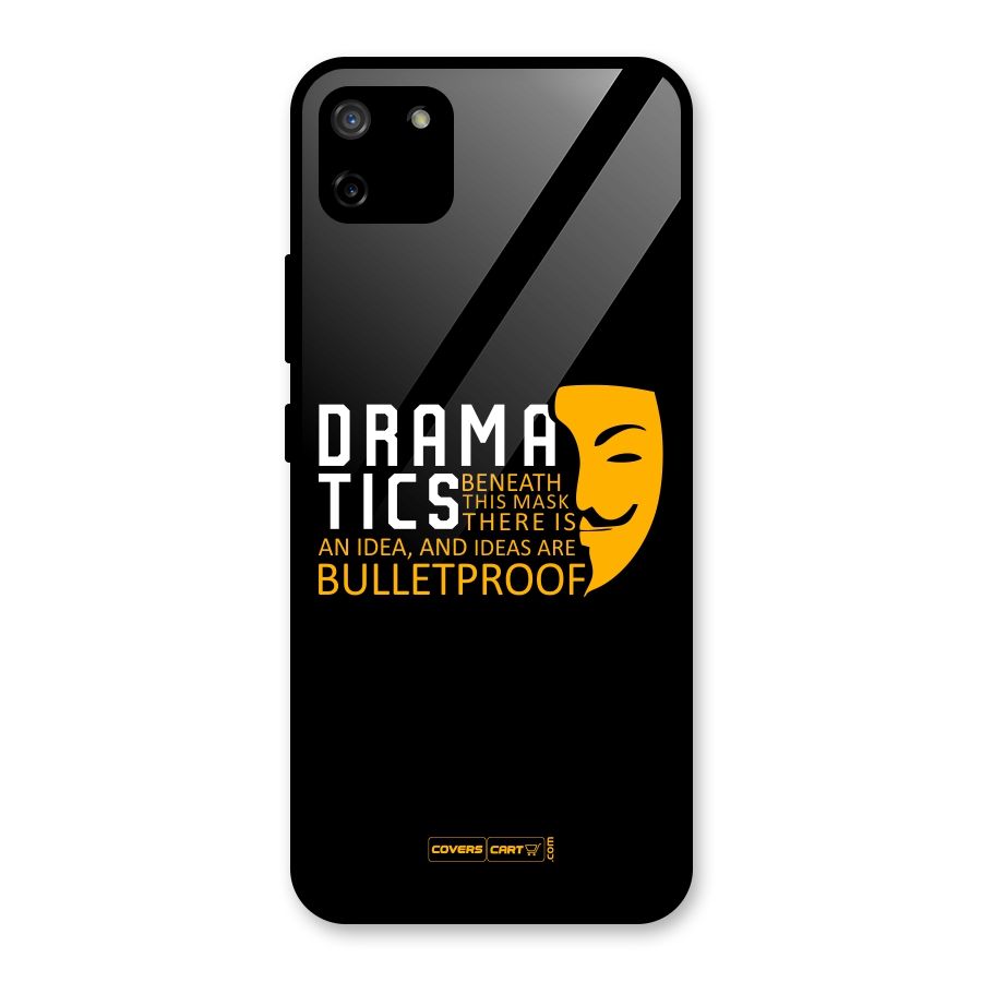 Dramatics Glass Back Case for Realme C11