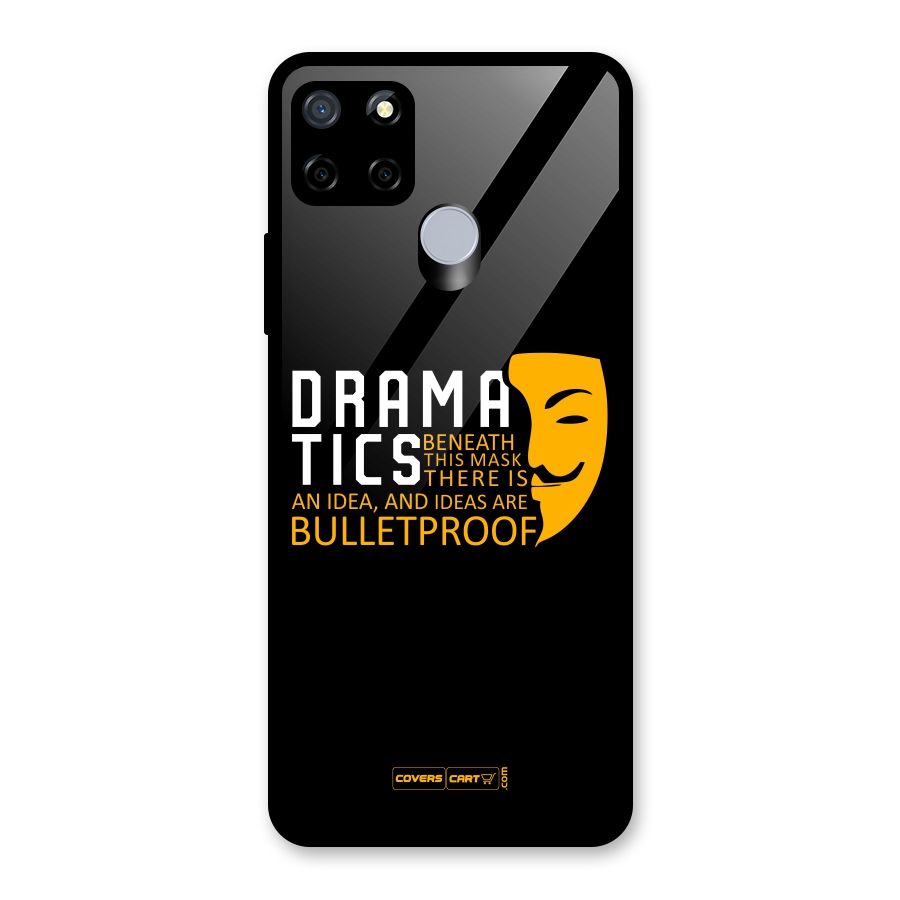 Dramatics Glass Back Case for Realme Narzo 20