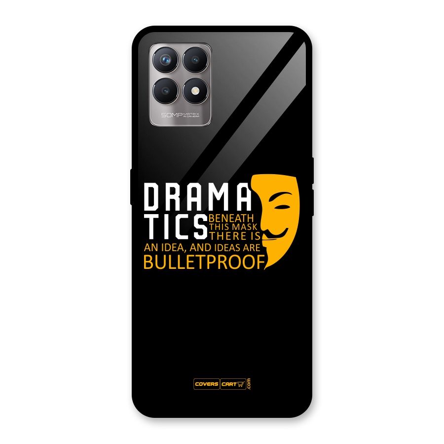Dramatics Glass Back Case for Realme Narzo 50