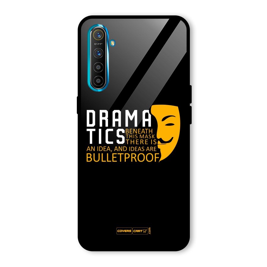 Dramatics Glass Back Case for Realme X2
