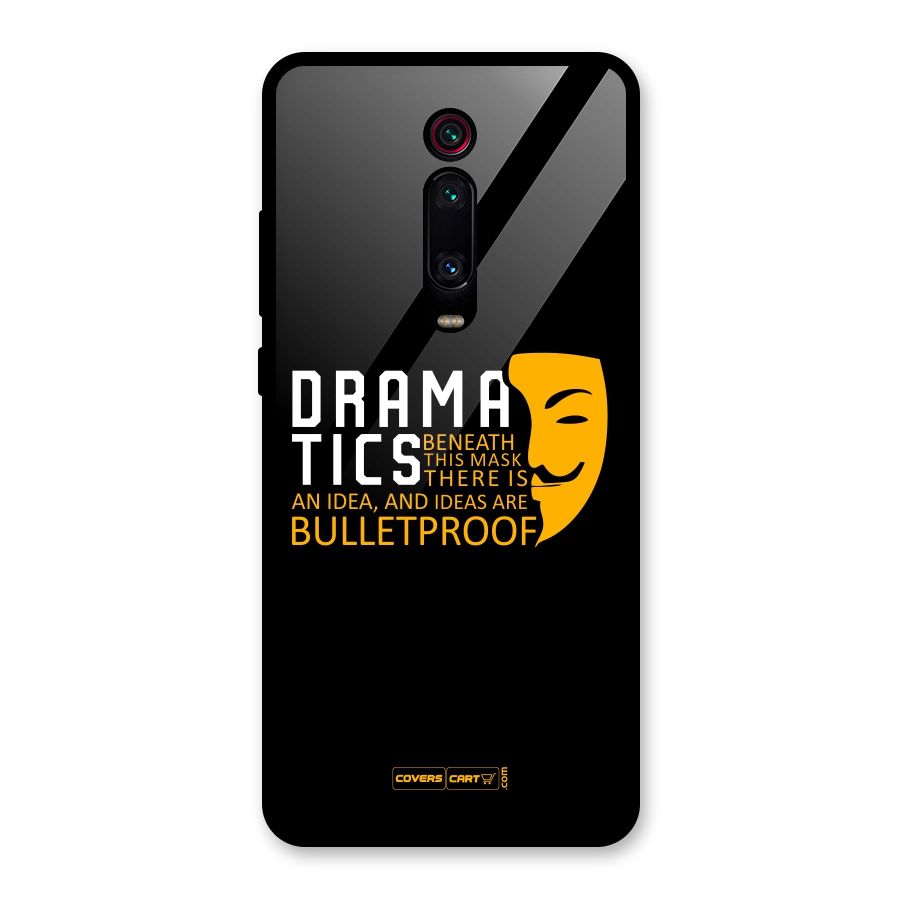 Dramatics Glass Back Case for Redmi K20