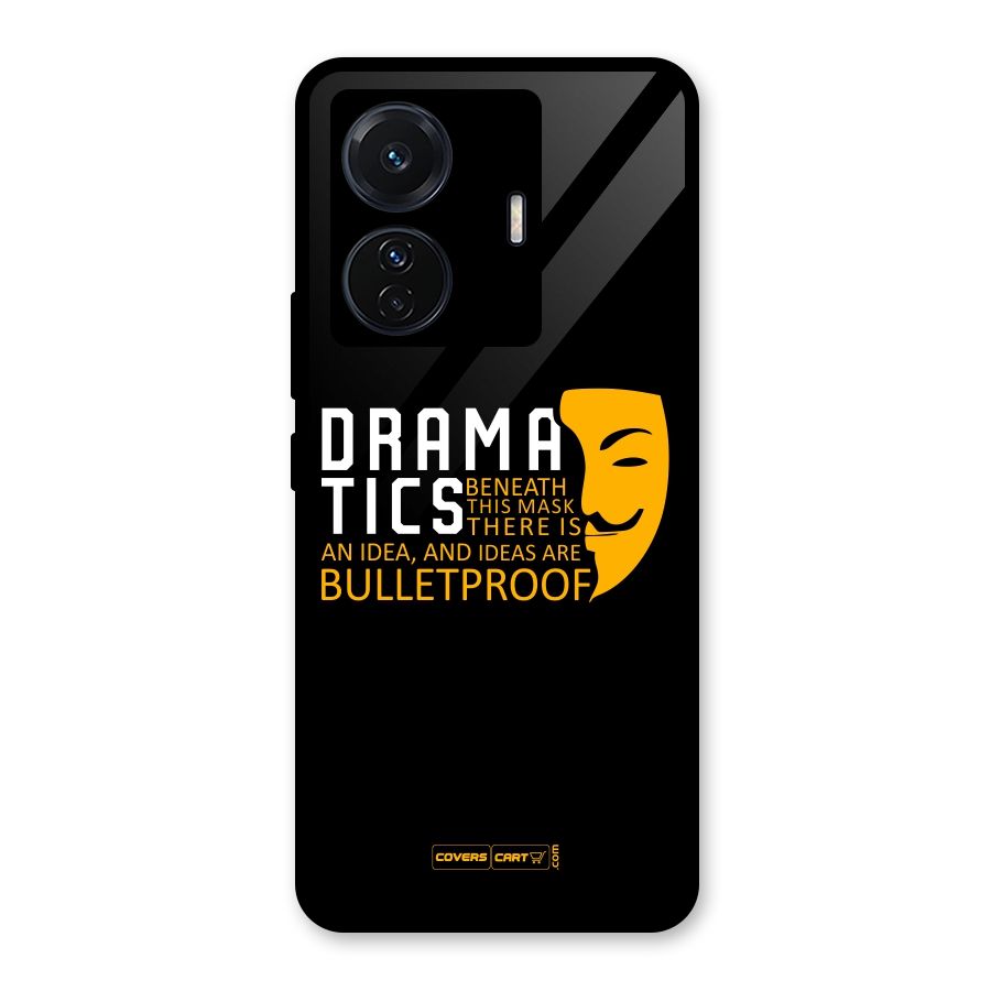 Dramatics Glass Back Case for Vivo T1 Pro