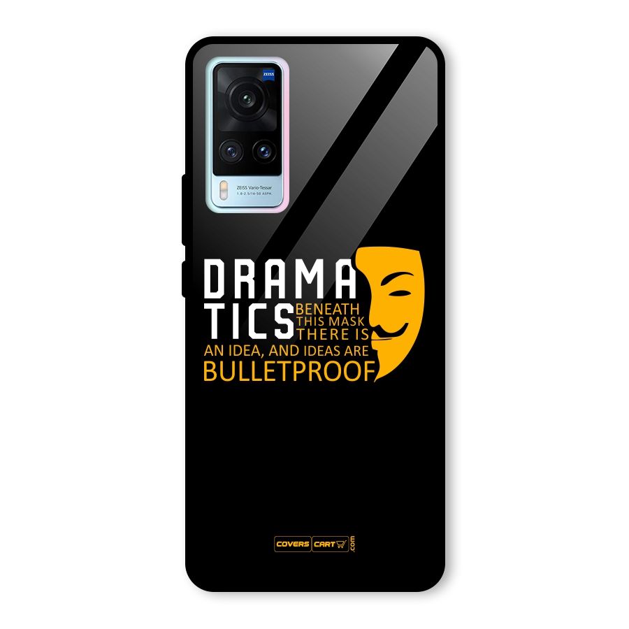Dramatics Glass Back Case for Vivo X60