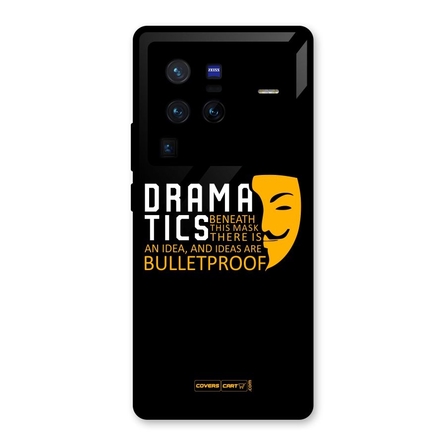 Dramatics Glass Back Case for Vivo X80 Pro