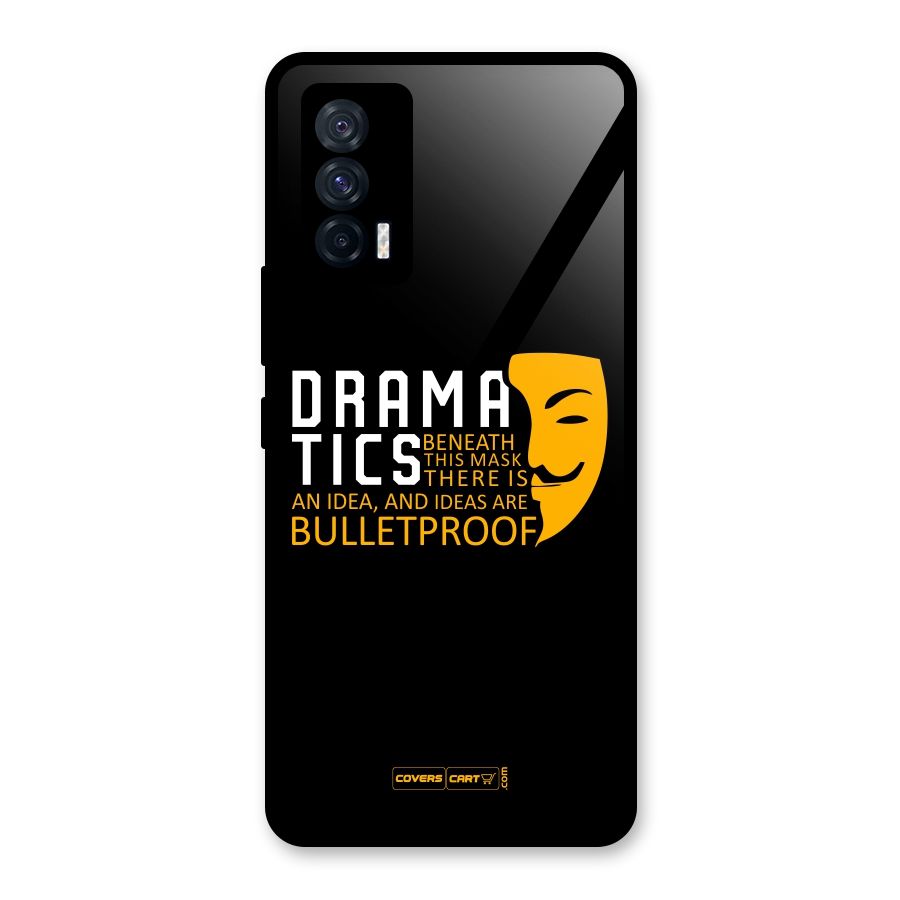 Dramatics Glass Back Case for Vivo iQOO 7 5G