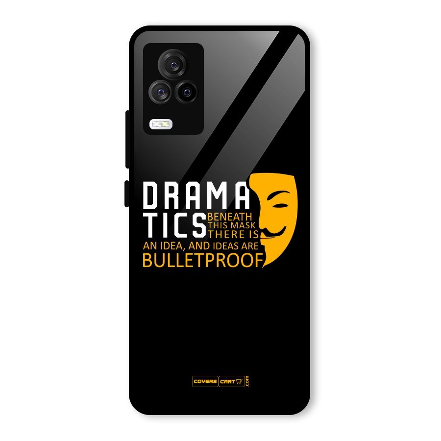 Dramatics Glass Back Case for Vivo iQOO 7 Legend 5G