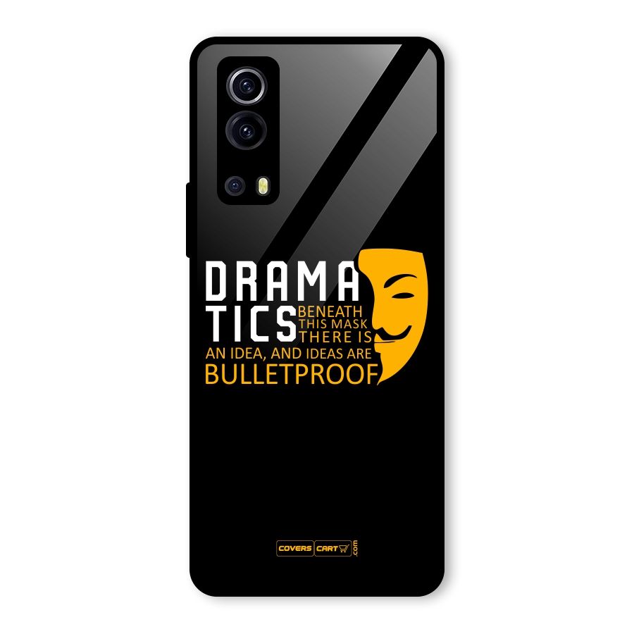 Dramatics Glass Back Case for Vivo iQOO Z3