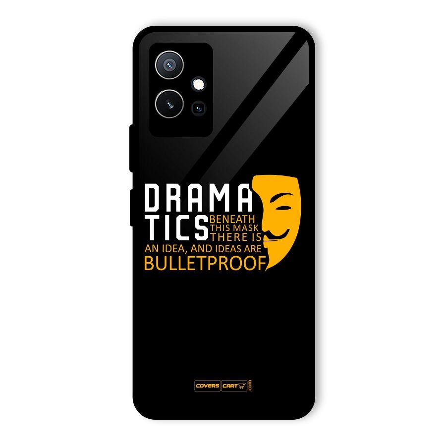 Dramatics Glass Back Case for Vivo iQOO Z6