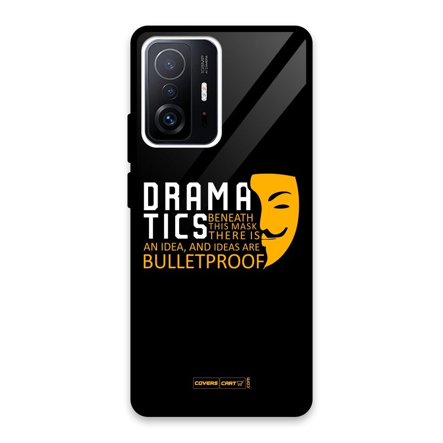 Dramatics Glass Back Case for Xiaomi 11T Pro