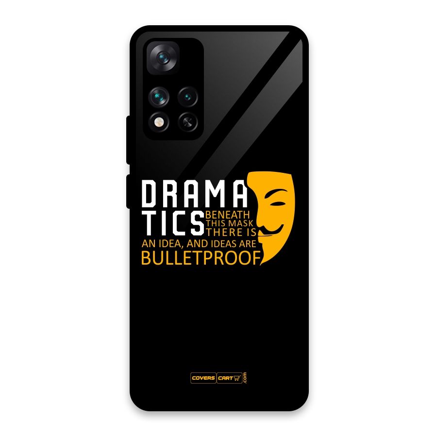 Dramatics Glass Back Case for Xiaomi 11i 5G