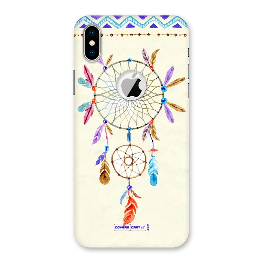 Dream Catcher Back Case for iPhone X Logo Cut