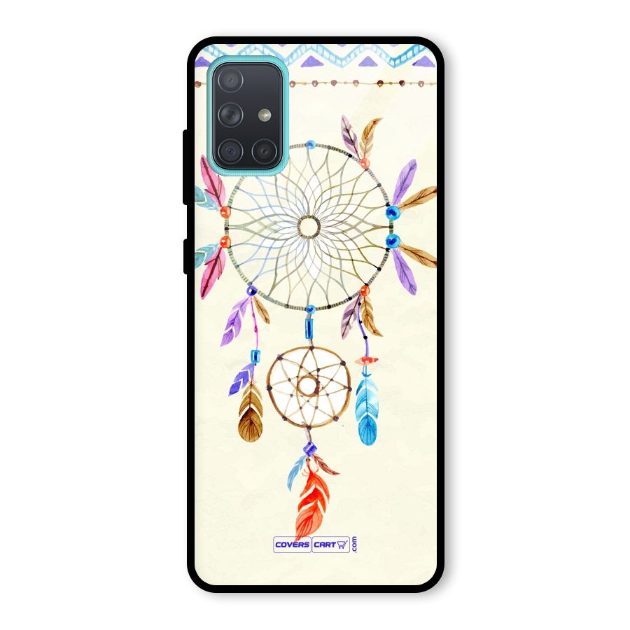 Dream Catcher Glass Back Case for Galaxy A71