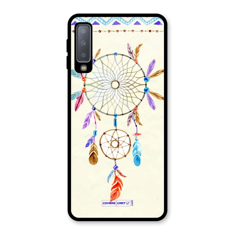 Dream Catcher Glass Back Case for Galaxy A7 (2018)