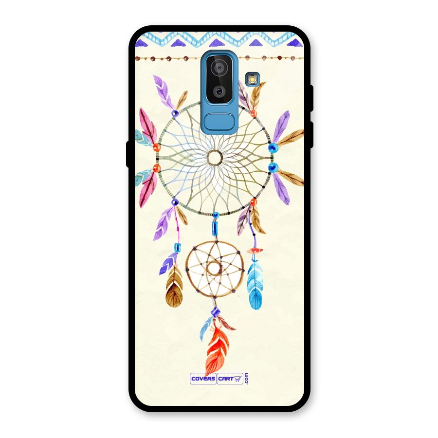 Dream Catcher Glass Back Case for Galaxy J8