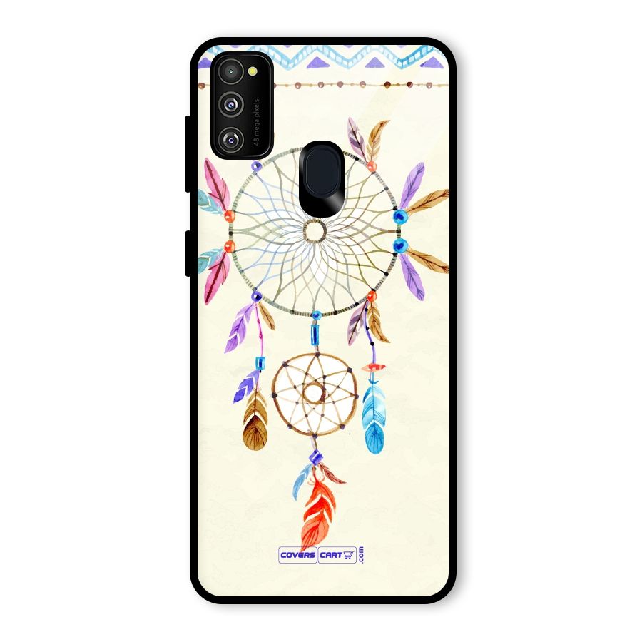 Dream Catcher Glass Back Case for Galaxy M30s