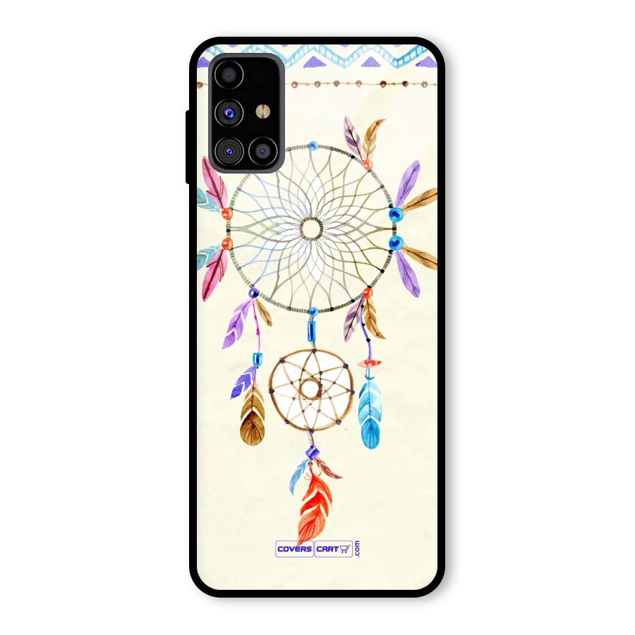 Dream Catcher Glass Back Case for Galaxy M31s