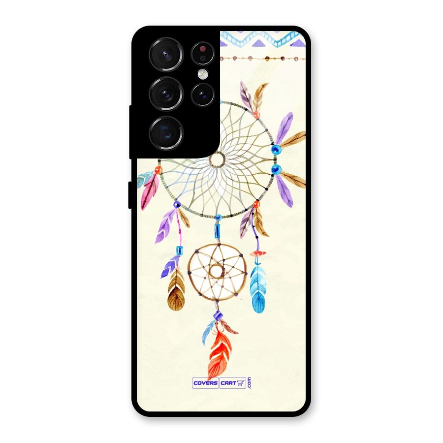 Dream Catcher Glass Back Case for Galaxy S21 Ultra 5G