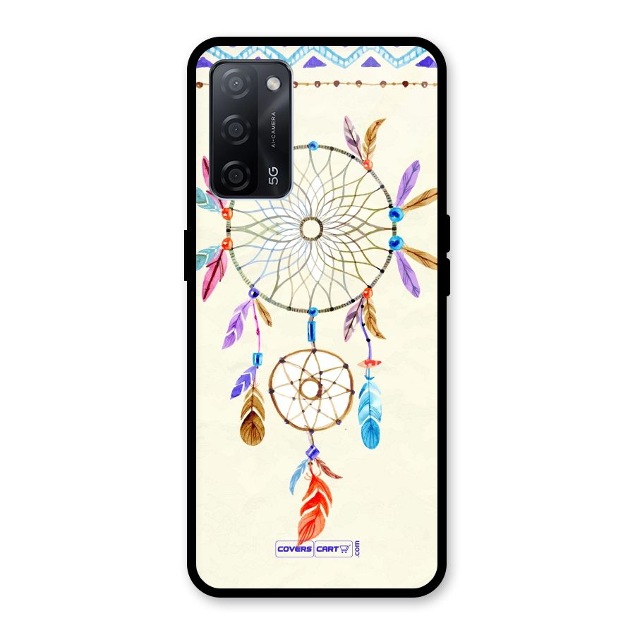 Dream Catcher Glass Back Case for Oppo A53s 5G