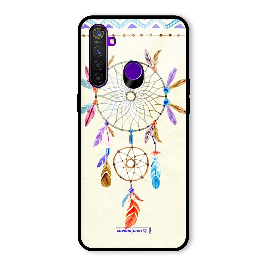 Dream Catcher Glass Back Case for Realme 5 Pro