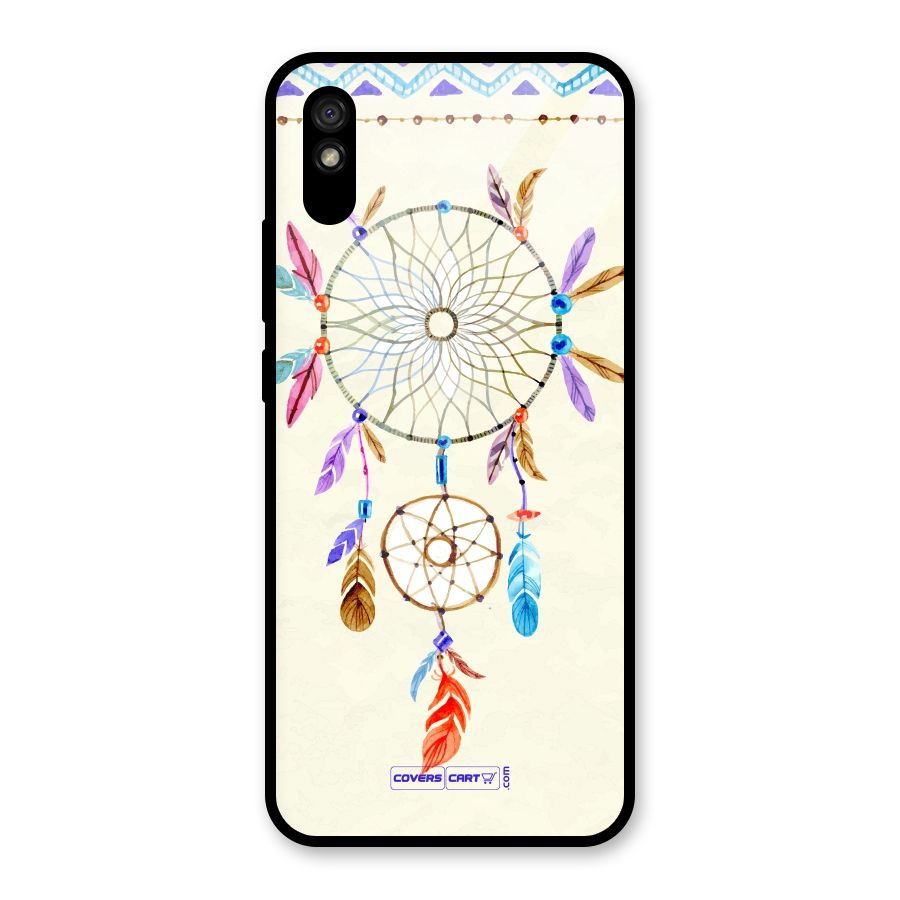 Dream Catcher Glass Back Case for Redmi 9i