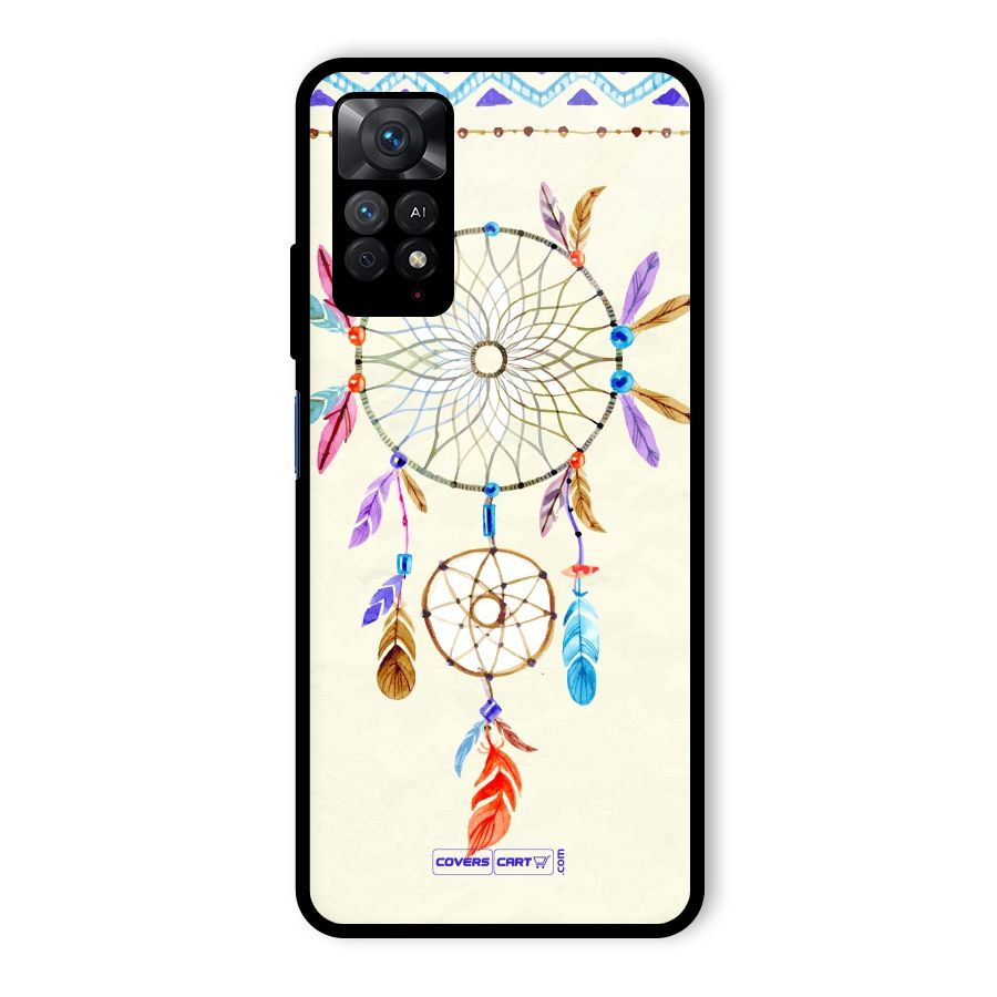 Dream Catcher Glass Back Case for Redmi Note 11 Pro