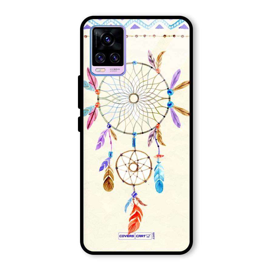 Dream Catcher Glass Back Case for Vivo V20 Pro