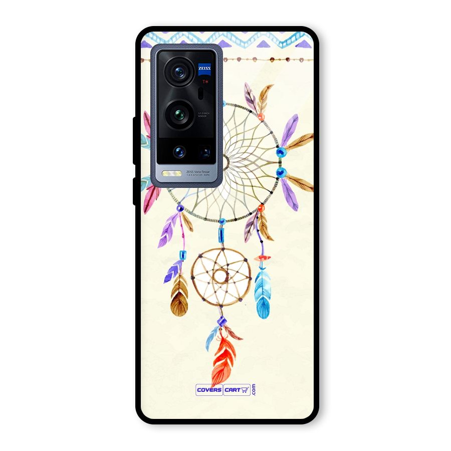 Dream Catcher Glass Back Case for Vivo X60 Pro Plus