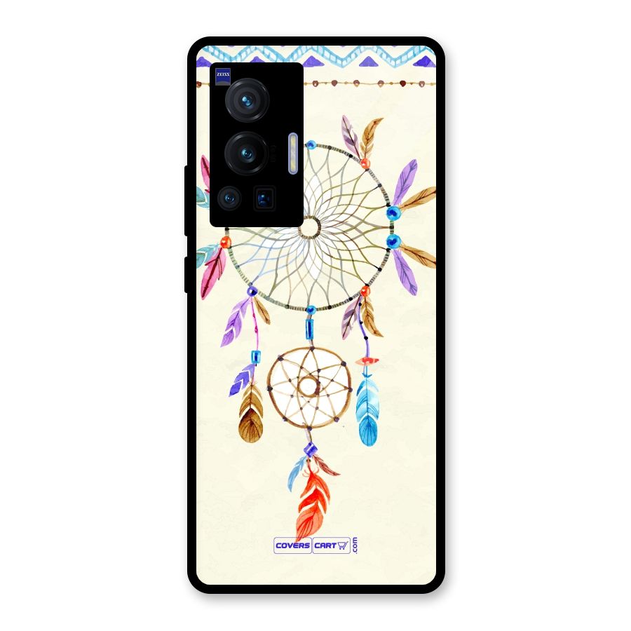 Dream Catcher Glass Back Case for Vivo X70 Pro