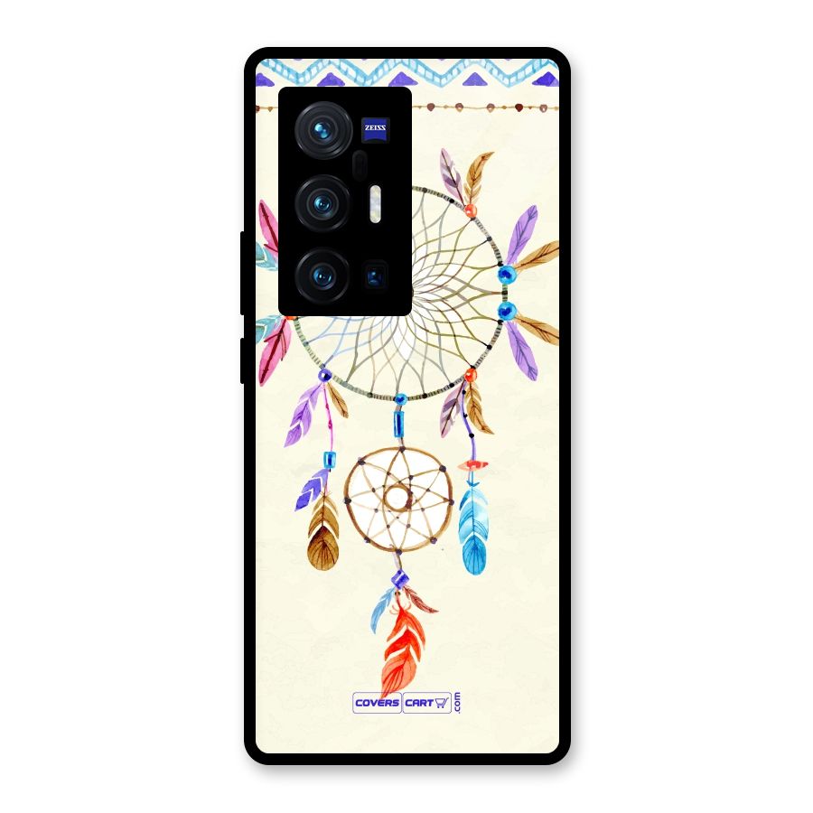 Dream Catcher Glass Back Case for Vivo X70 Pro Plus
