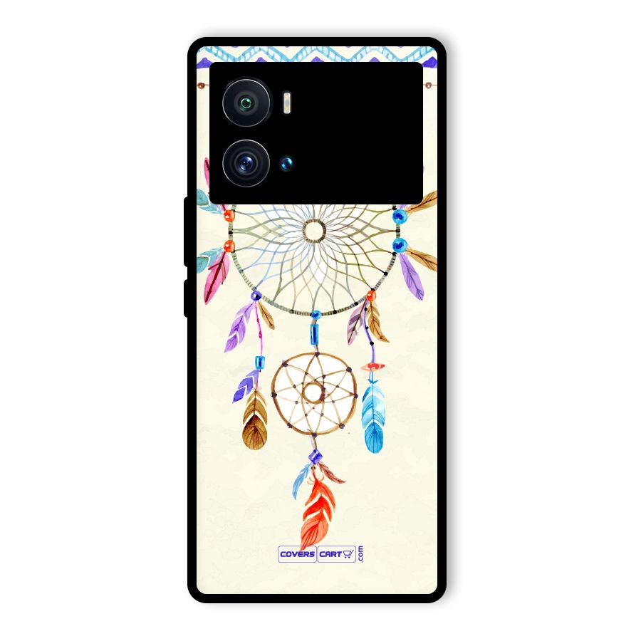 Dream Catcher Glass Back Case for Vivo iQOO 9 Pro
