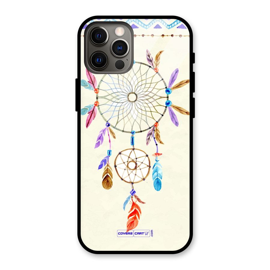 Dream Catcher Glass Back Case for iPhone 12 Pro