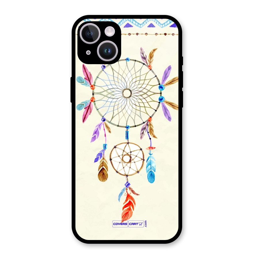 Dream Catcher Glass Back Case for iPhone 14 Plus