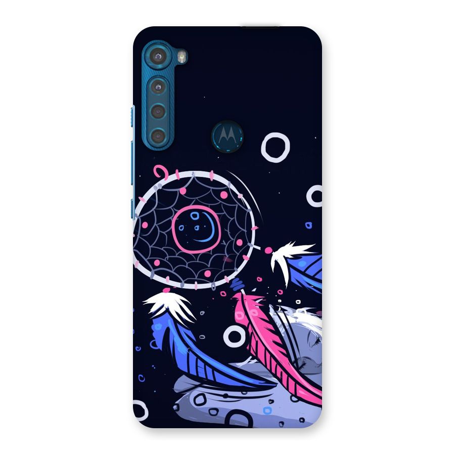 Dream Catcher Minimal Back Case for Motorola One Fusion Plus