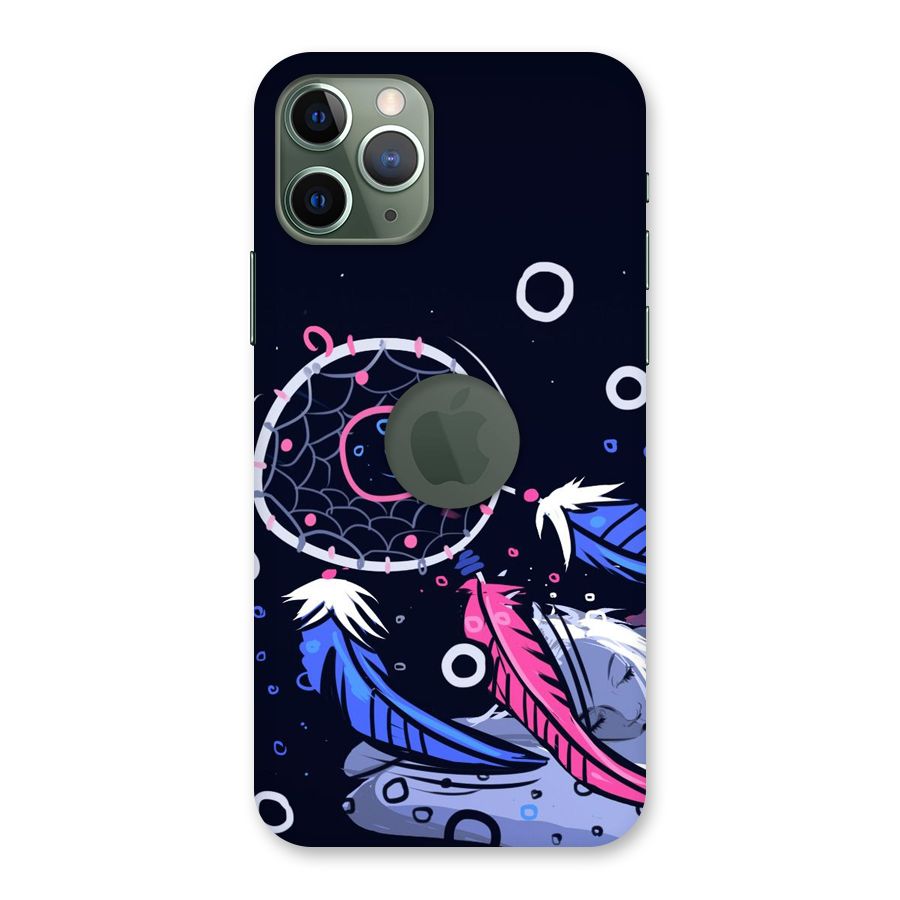 Dream Catcher Minimal Back Case for iPhone 11 Pro Logo  Cut