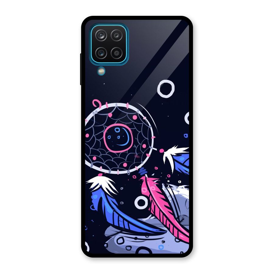 Dream Catcher Minimal Glass Back Case for Galaxy A12