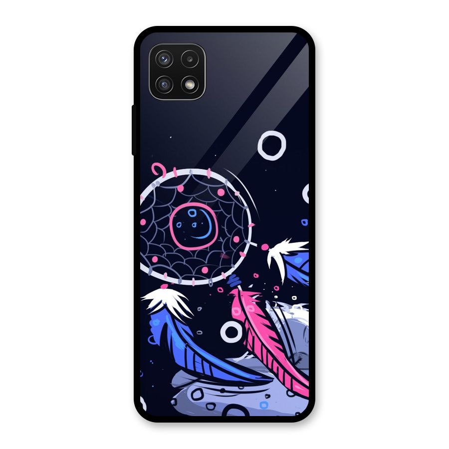 Dream Catcher Minimal Glass Back Case for Galaxy A22 5G