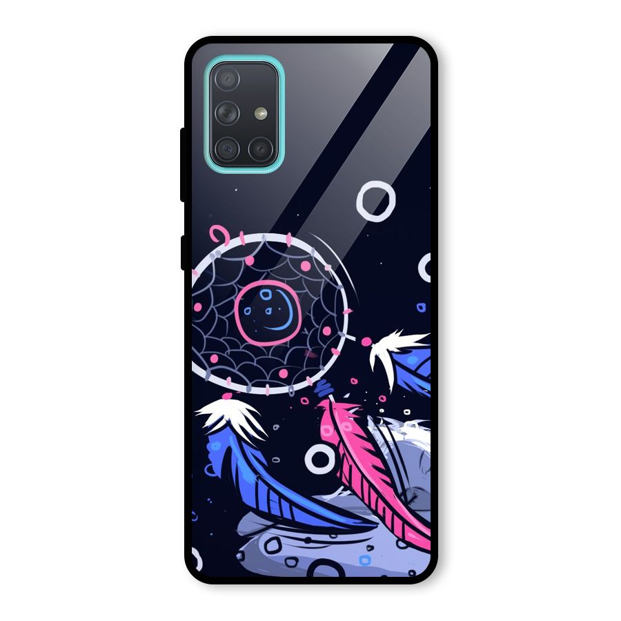 Dream Catcher Minimal Glass Back Case for Galaxy A71