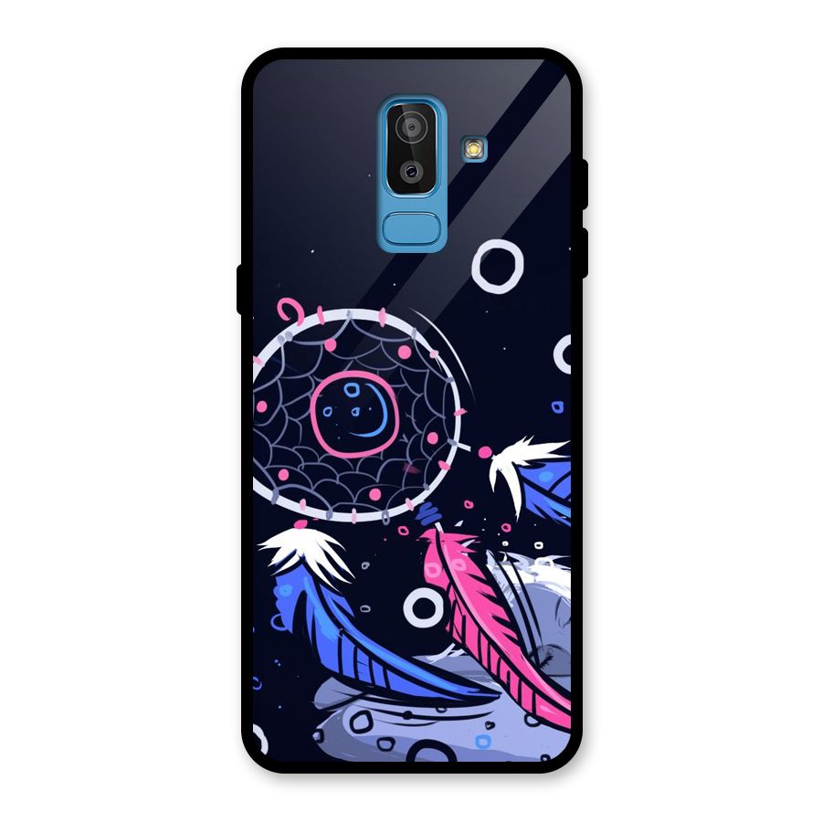 Dream Catcher Minimal Glass Back Case for Galaxy J8