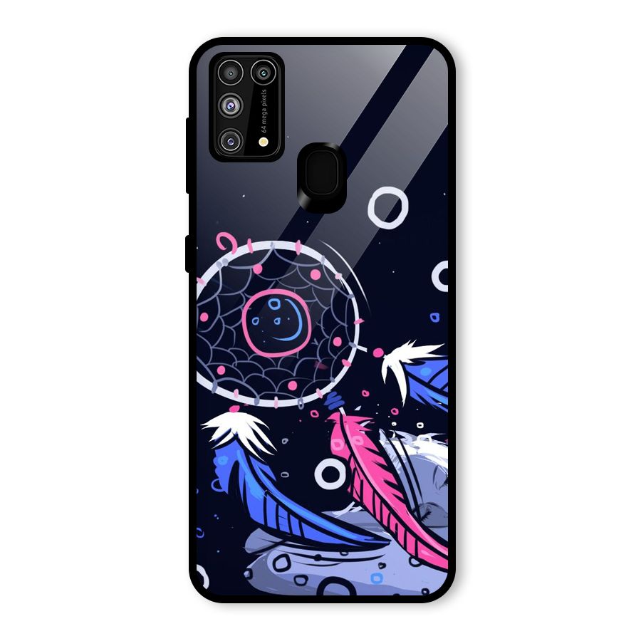 Dream Catcher Minimal Glass Back Case for Galaxy M31