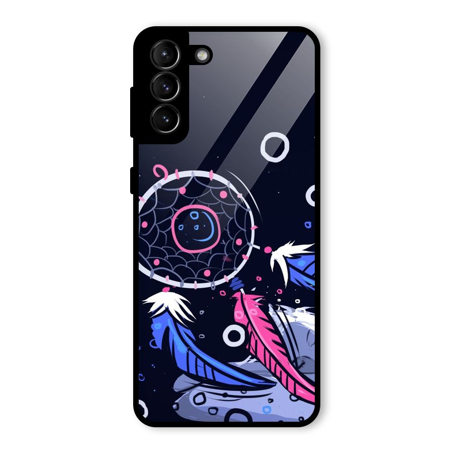Dream Catcher Minimal Glass Back Case for Galaxy S21 Plus