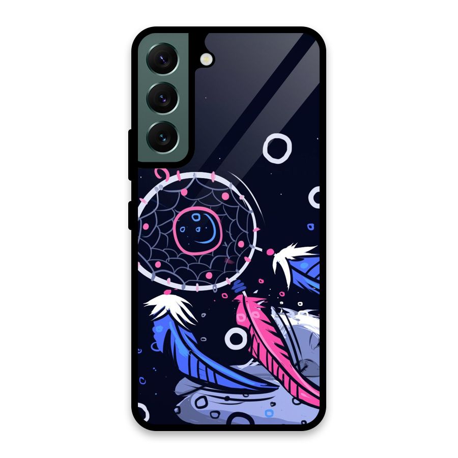 Dream Catcher Minimal Glass Back Case for Galaxy S22 5G