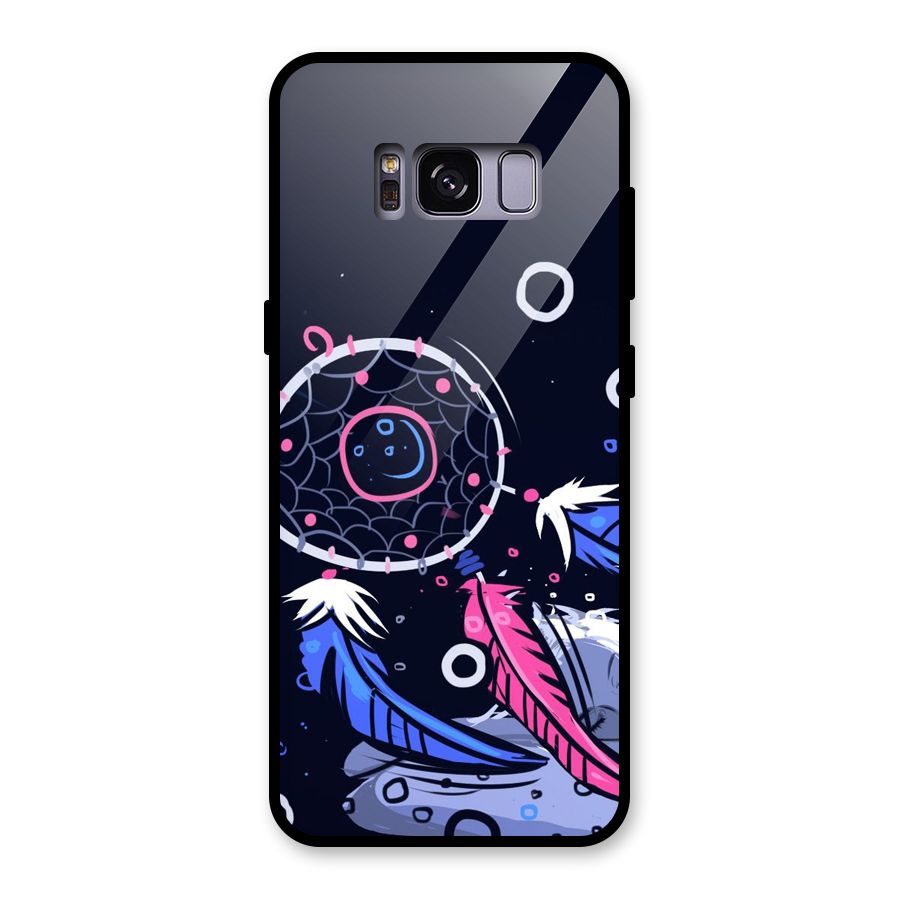 Dream Catcher Minimal Glass Back Case for Galaxy S8