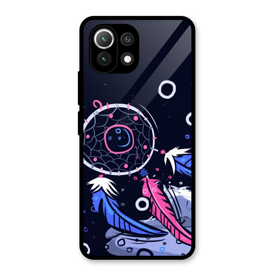 Dream Catcher Minimal Glass Back Case for Mi 11 Lite