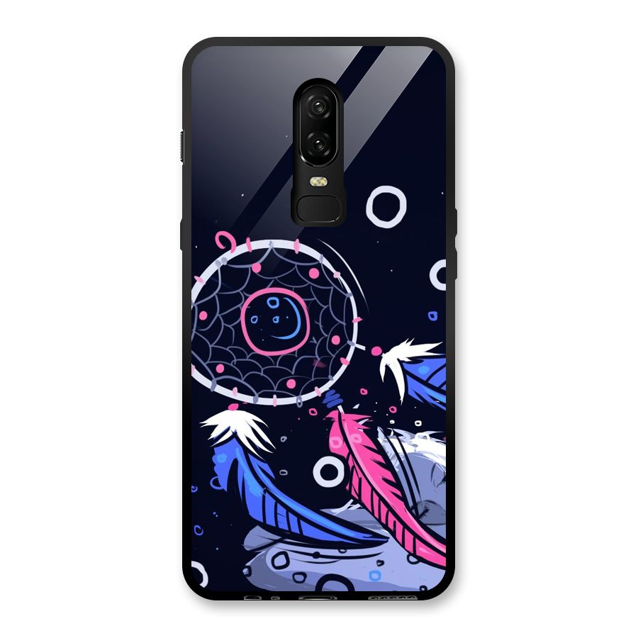 Dream Catcher Minimal Glass Back Case for OnePlus 6