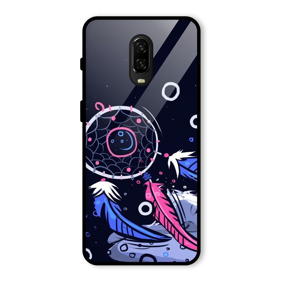 Dream Catcher Minimal Glass Back Case for OnePlus 6T