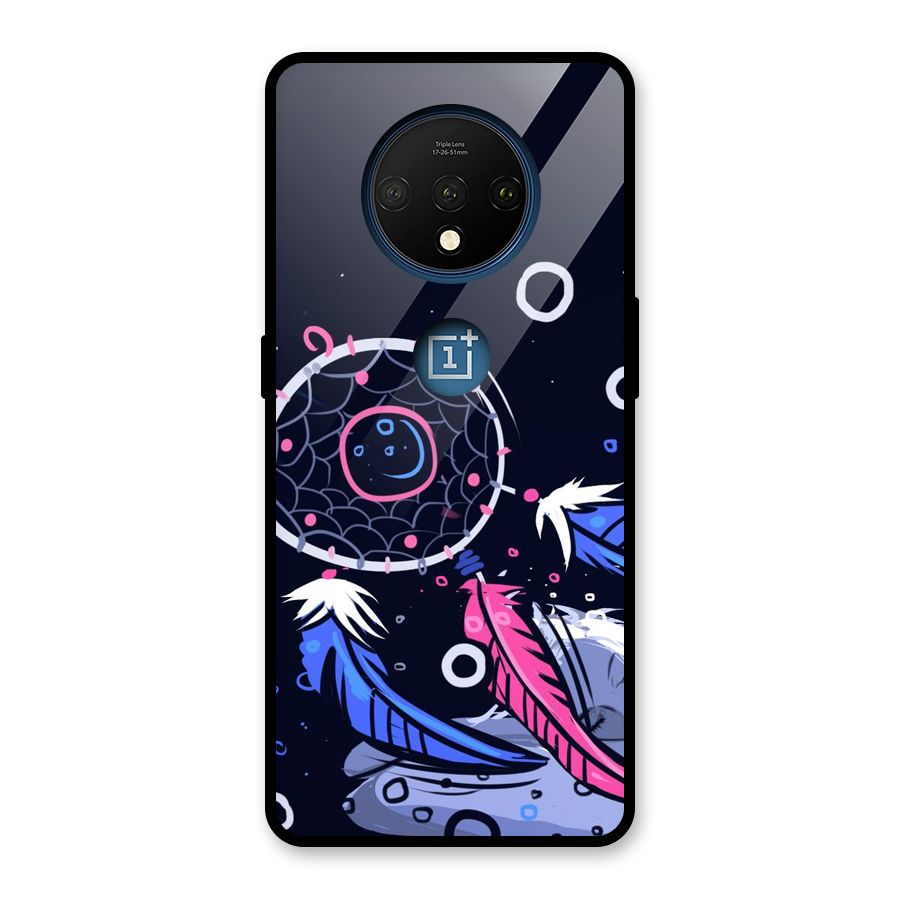 Dream Catcher Minimal Glass Back Case for OnePlus 7T