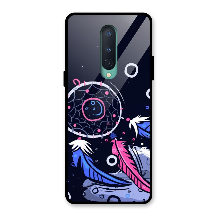Dream Catcher Minimal Glass Back Case for OnePlus 8