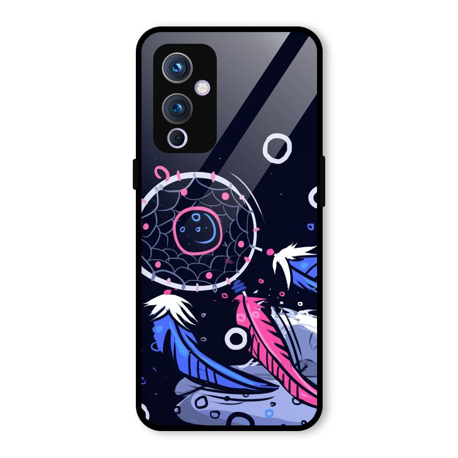 Dream Catcher Minimal Glass Back Case for OnePlus 9